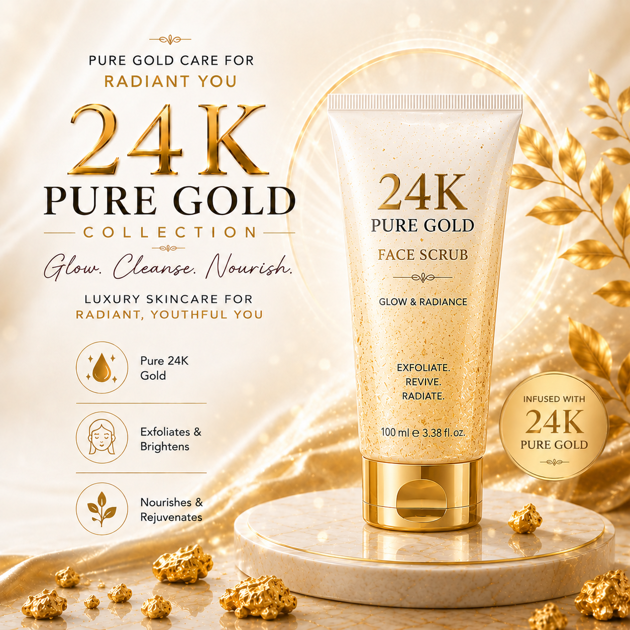 24K Gold Scrub - Image 2
